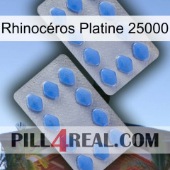 Rhinocéros Platine 25000 20